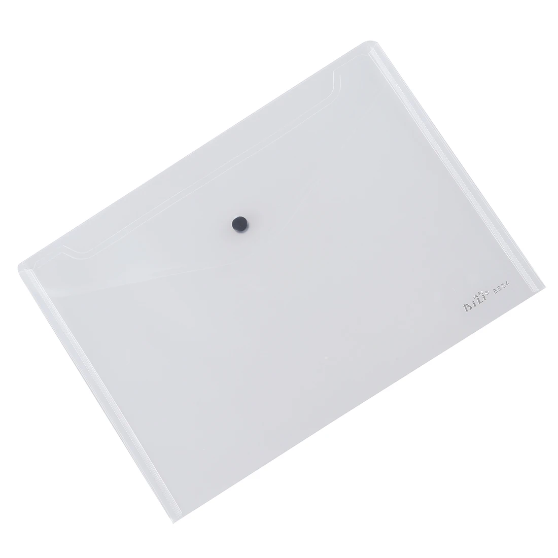 

A Pack of 12 Plastic Stud Document Wallets Folders Filing Paper Storage