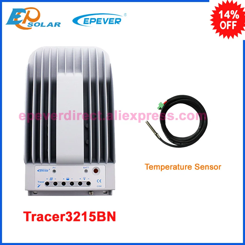 

mppt solar 30a 30amp controller with temperature sensor Tracer3215BN 12v 24v auto work EPEVER