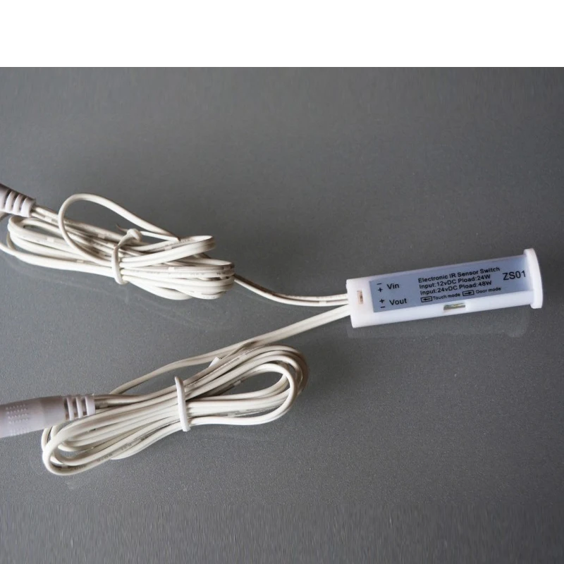 

Smuxi LED Dual Modes IR Sensor Switch 12V/24V Work With LED Under Cabinet Lights Controller DC12/24V 24/48W