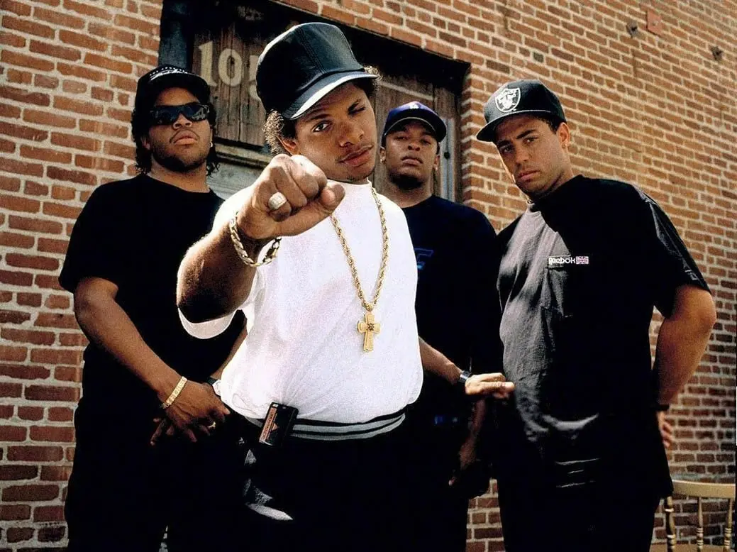 Q1580 плакаты и принты горячий NWA Ice Cube Dr Dre гангста рэп музыка звезда художественный