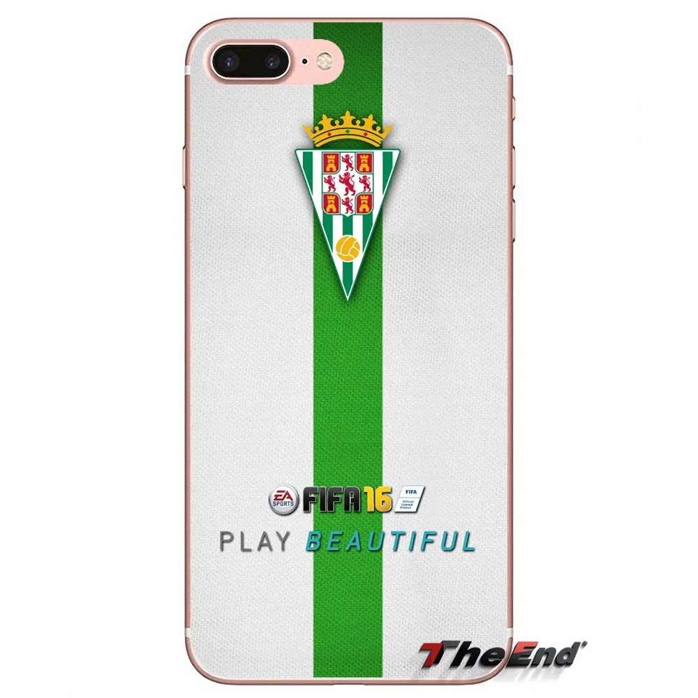 Design Case For Sony Xperia Z Z1 Z2 Z3 Z5 compact M2 M4 M5 E3 T3 XA Aqua LG G4 G5 G3 G2 Mini Capa cordoba cf logo Spain Football | Мобильные