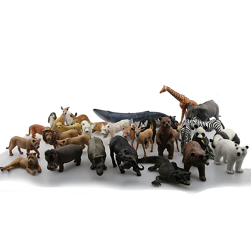 Новые ПВХ Животные мир Аляска гризли коричневый белый медведь Медведи статическая модель пластиковые фигурки развивающие игрушки подарок для детей