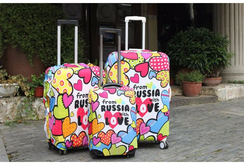 LXHYSJ брендовый багажный Защитный Чехол Дорожный Чехол Эластичный чехол от пыли для 18-30 дюймов Чехол для багажа аксессуары для путешествий