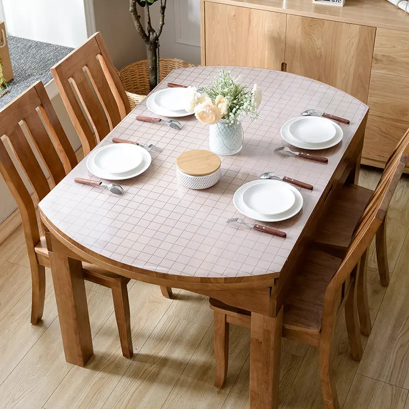 2018 1mm thick transparent soft glass table cloth pvc plastic table covers placemats pads for dining living room home textile 2018 1mm thick transparent soft glass table cloth pvc plastic table covers placemats pads for dining living room home textile