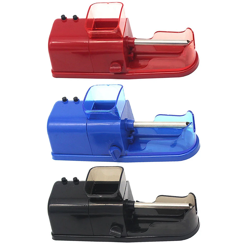 1pc Electric Easy Automatic Cigarette Rolling Machine Injector with Function Credibility Adapter Tobacco Maker Roller