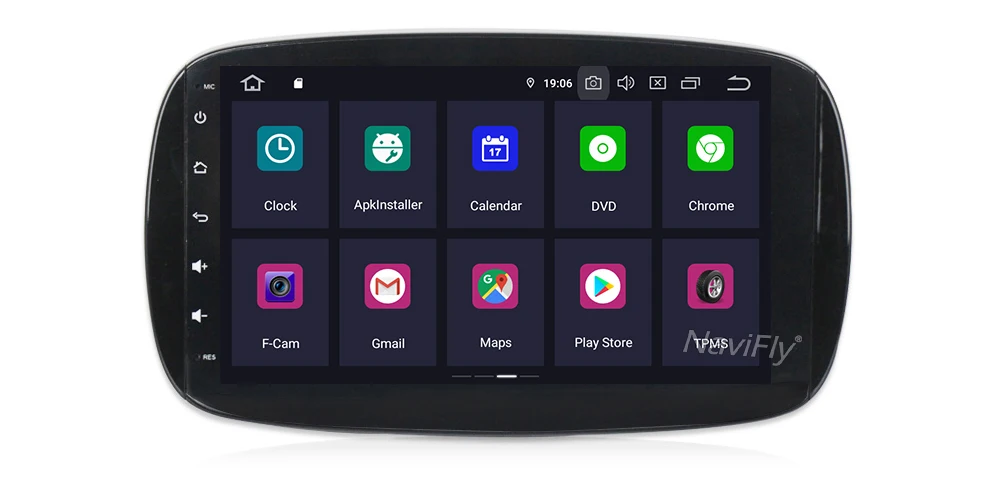 Flash Deal NaviFly 9" IPS full touch DSP Android 9.0 Car radio player gps for Mercedes Benz SMART Fortwo 2016- Head Unit Auto radio 11