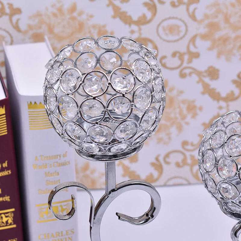 PEANDIM European Style Decorative Candle Holders Wedding Centerpieces for Romantic Candlelight Dinner