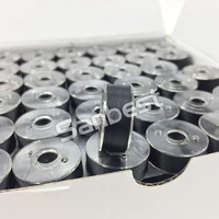 Sanbest 144pcs Polyester Prewound Bobbins Thread Plastic Side Size L (SA155) – For Brother & Babylock Embroidery Machines TH00021 - Image 4