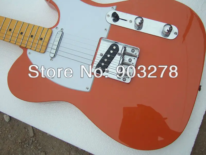 Custom shop, customsize гитара, Новое поступление красная электрогитара tele26