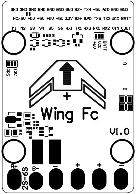 F4 Fixed-wing Flying wing FPV INAV Flight Control-1