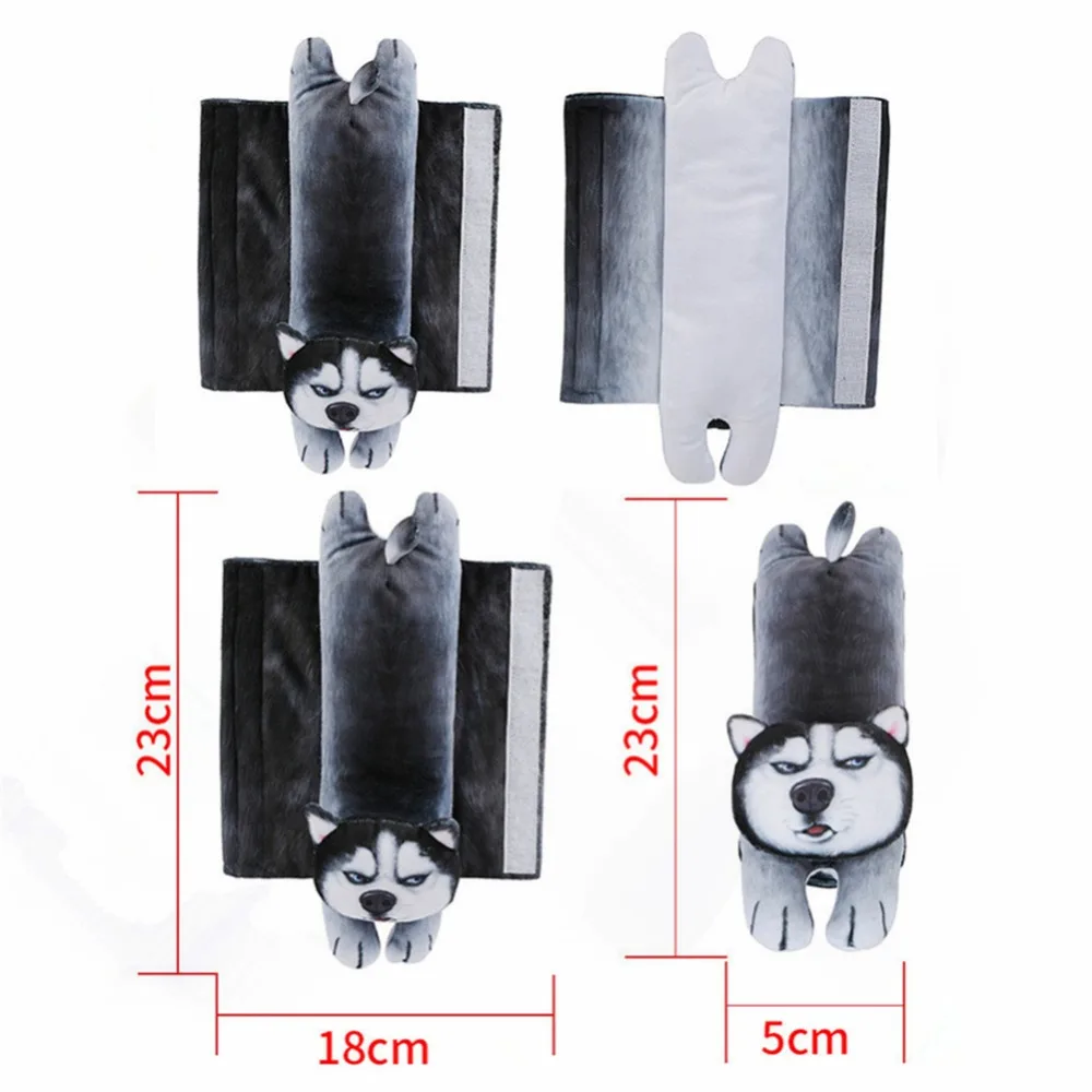 Car Styling Seat Belt Cover Cartoon Car Seatbelt Shoulder Protector Pad Cushion Safety Belt Pillow Strap Harness Accessories