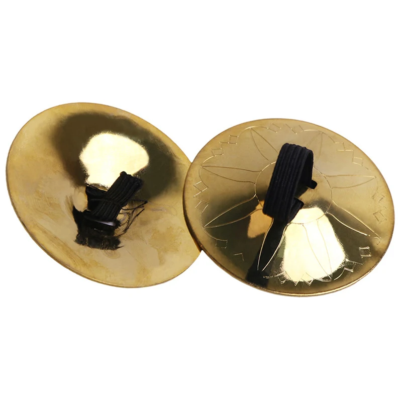 Pro Finger Cymbal 2PCs Belly Dance Finger Cymbals Instrument Parts Accessories