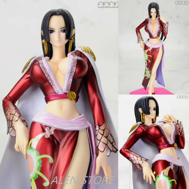 

Sexy Boa Hancock PVC Action Figure One Piece Anime Model Toy Gift Decoration Figurines For Collections Free Shipping 10" 25