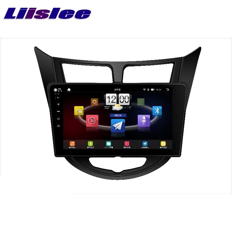 Clearance For Hyundai Accent RB  i25 WIT Blue 2010~2017 LiisLee Car Multimedia GPS Audio Radio Stereo CarPlay Adapter Navigation NAV 1