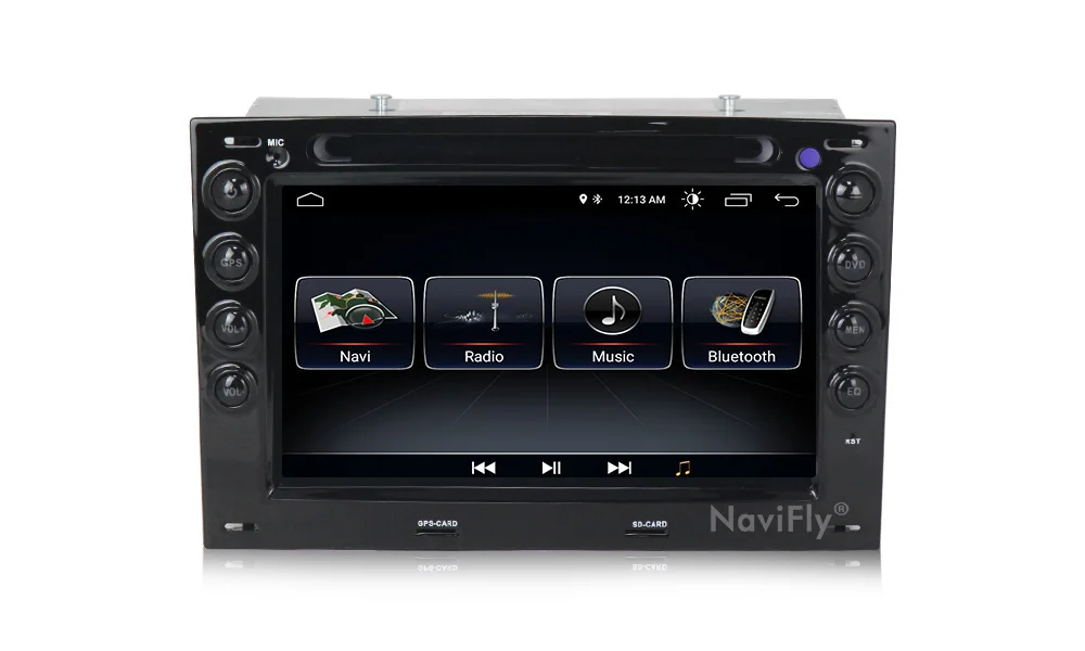 Flash Deal Navifly 2din Android 8.1 Car DVD Radio Player Multimedia for Renault Megane 2003-2010 support BT Wifi GPS navigation HD 1024*600 10