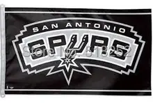 San Antonio Spurs Flag 3×5 FT 150X90CM Banner 100D Polyester NBA flag 143, free shipping
