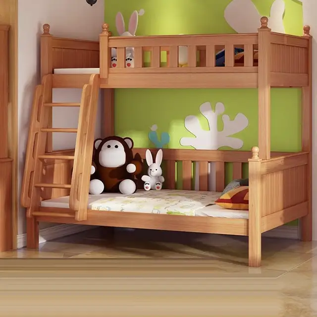Cubierta Moderna Literas De Madera muebles De La habitación De Mobili