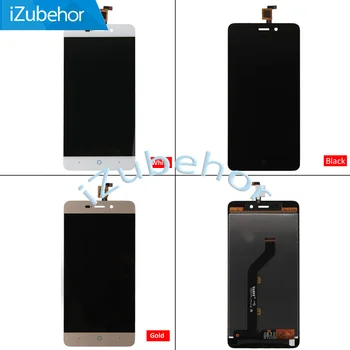 

For ZTE Blade X3 D2 T620 A452 LCD Display with Touch Screen Digitizer Assembly in Black Gold and White By Free Shipping