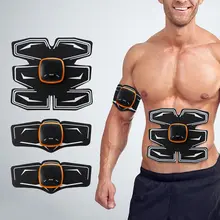 Перезаряжаемый умный электрический массажер стимулятор мышц живота средство для похудения дома фитнес тренажер брюшной мышцы