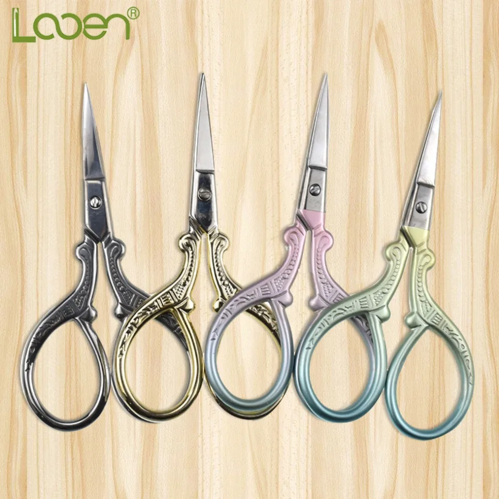 

4 Selects Tailor Small Scissors Cross Stitch Embroidery Sewing Tools Women Handcraft DIY Tool Tailor Scissor Sewing Accessories