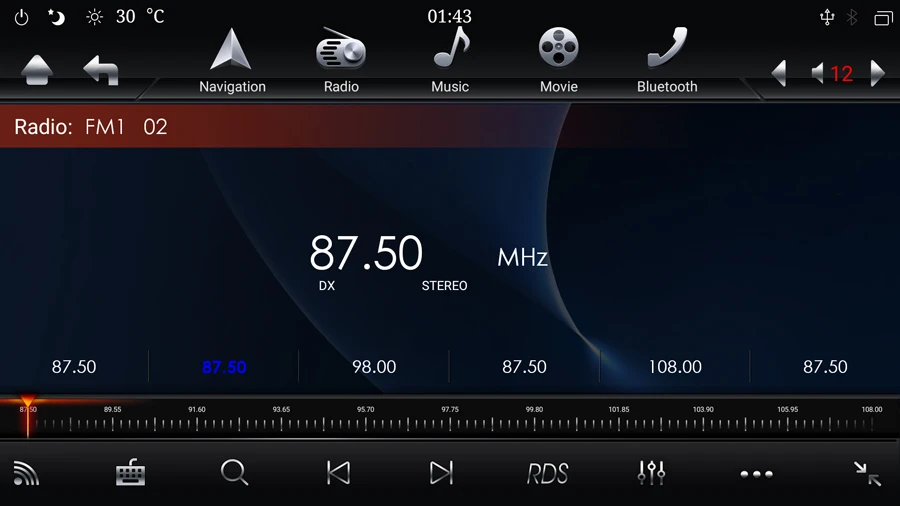 12," HD ips Голосовое управление Tesla Android 8,1 4G ram 32 GB Авто мультимедийное радио для универсального радио gps навигация bluetooth