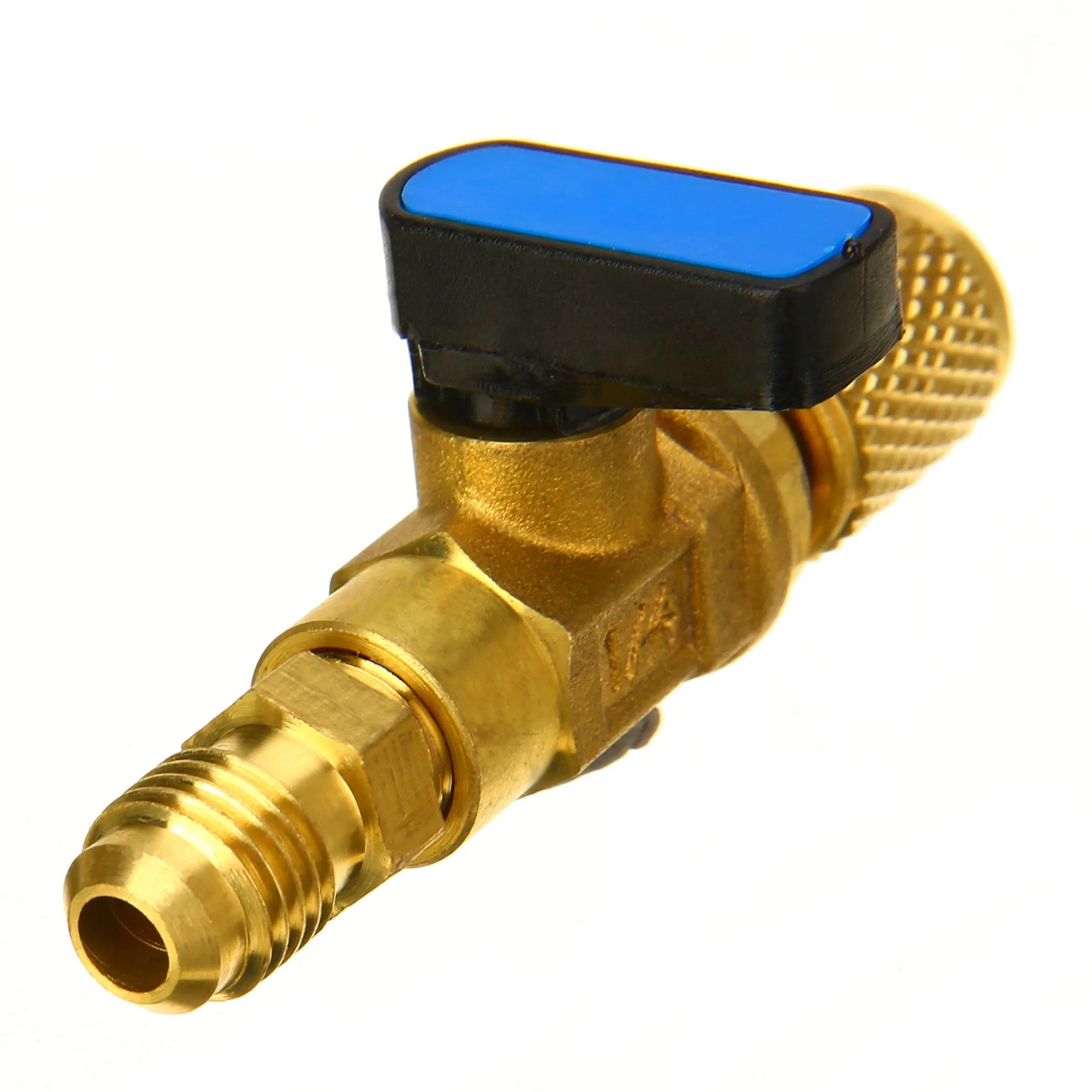 

Mayitr 1pc New HVAC A/C Straight SHUT-OFF Ball Valve Adapter Tool For R410a R134a 1/4" For Refrigeration Tools