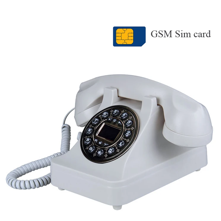 GSM 900MHz 1800MHz Support GSM SIM Card Fixed Phone cordless bureau Wireless Telephone home office