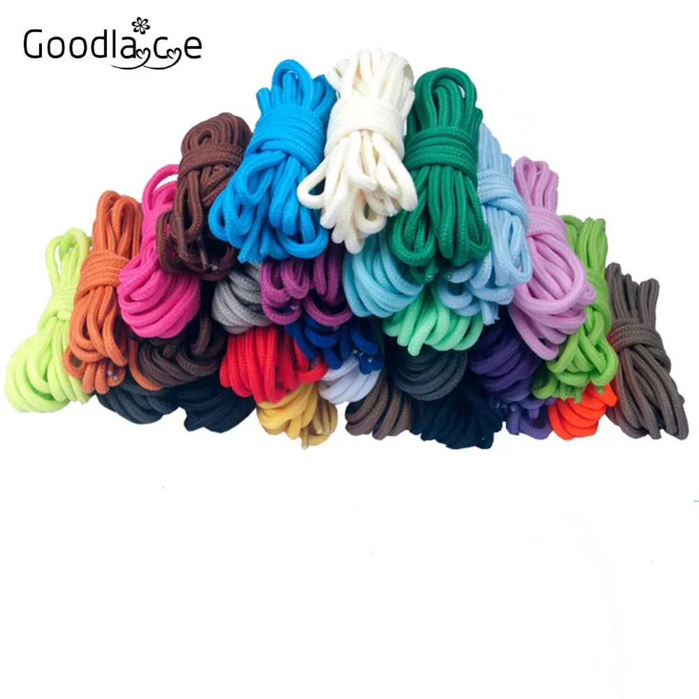 

79 Inch/200cm Long Round Shoelaces Shoe Laces Shoestrings Cords Ropes for Martin Boots Sport Shoes Extra Long