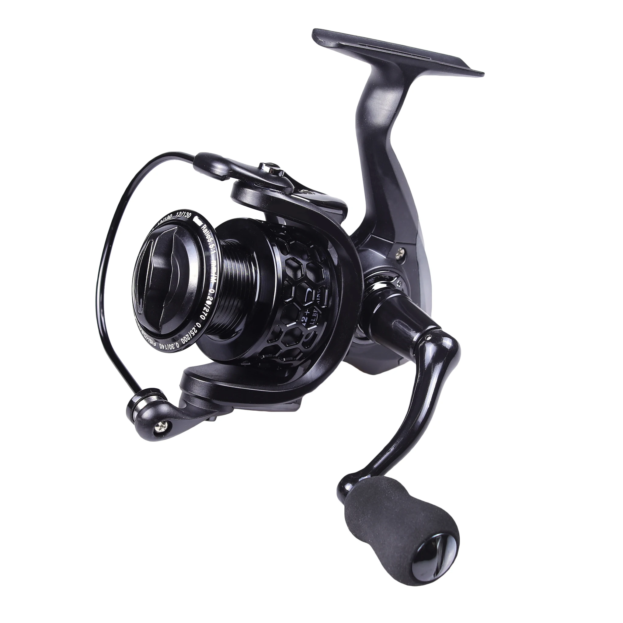 Fishing Reel Spinning Carp Reel EVA Handle Front Drags 13+1BB Metal