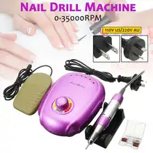 35000 об./мин электрическая машинка для сверления ногтей инструменты для маникюра и педикюра пилки аксессуар шлифовальный станок Инструменты для дизайна ногтей набор оборудования