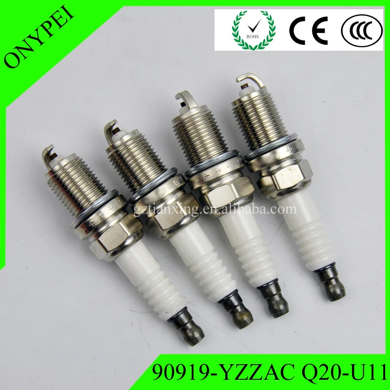 (4 шт.) 90919-YZZAC Q20-U11 стандартная Свеча зажигания мощности для TOYOTA 90919 YZZAC Q20 U11 Q20U11 |