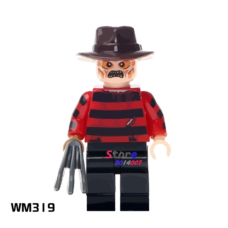 

1PCS model building blocks action figures starwars superheroes Freddy house hobby learning Mini Dolls diy toys for children gift