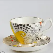 Стиль Европейский китайский костяной фарфор кофейная чашка набор английский послеобеденный чай чашка подарок черного чая