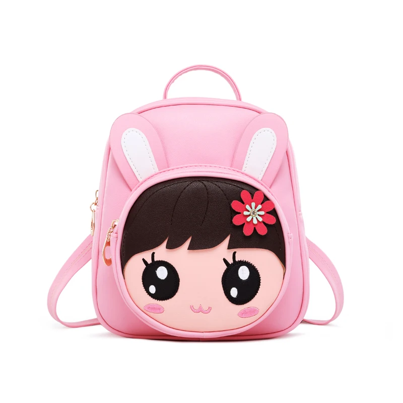 

Girls Cute Backpack 2018 New Cartoon Print School Bags For students Pretty Girls Small Bag
