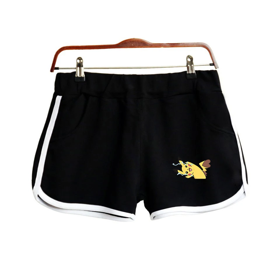 

2019 HIP HOP FASHION Anime Pokemon series shorts kpop fashion street shorts ladies tide flow casual summer sport shorts