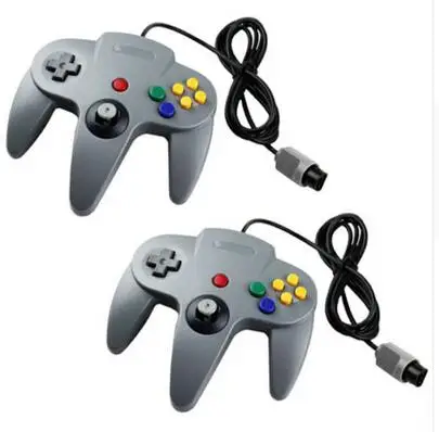 

2 x Red Controller Gamepad Joystick System FOR NINTENDO N64 Game