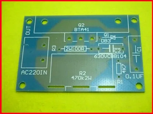 Free Shipping! 3800W SCR dimming module PCB board / high-power electronic regulator /Electronic Component