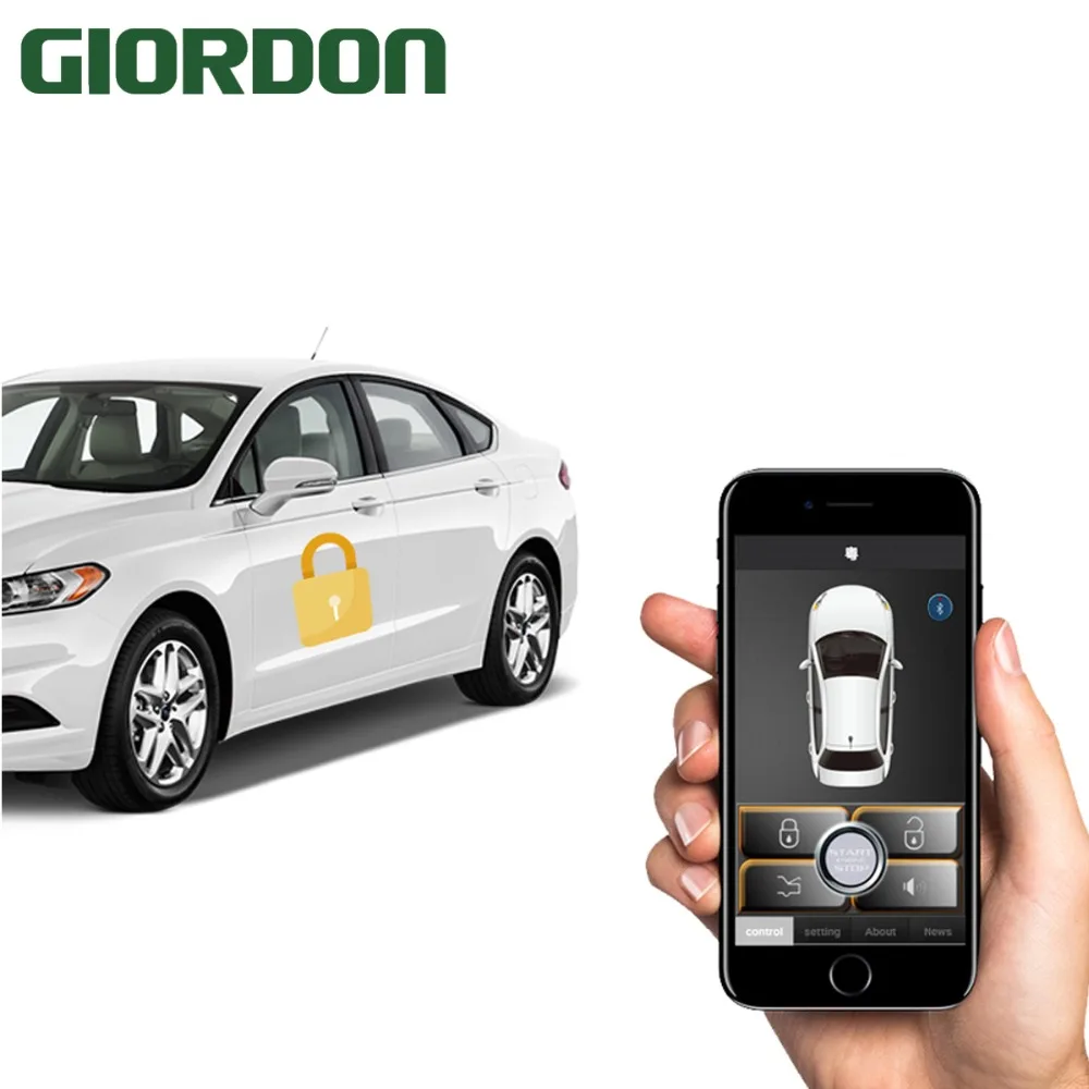 Universal auto parts smart phone automatic induction control car close to open the wrong leave lock boot box | Автомобили и