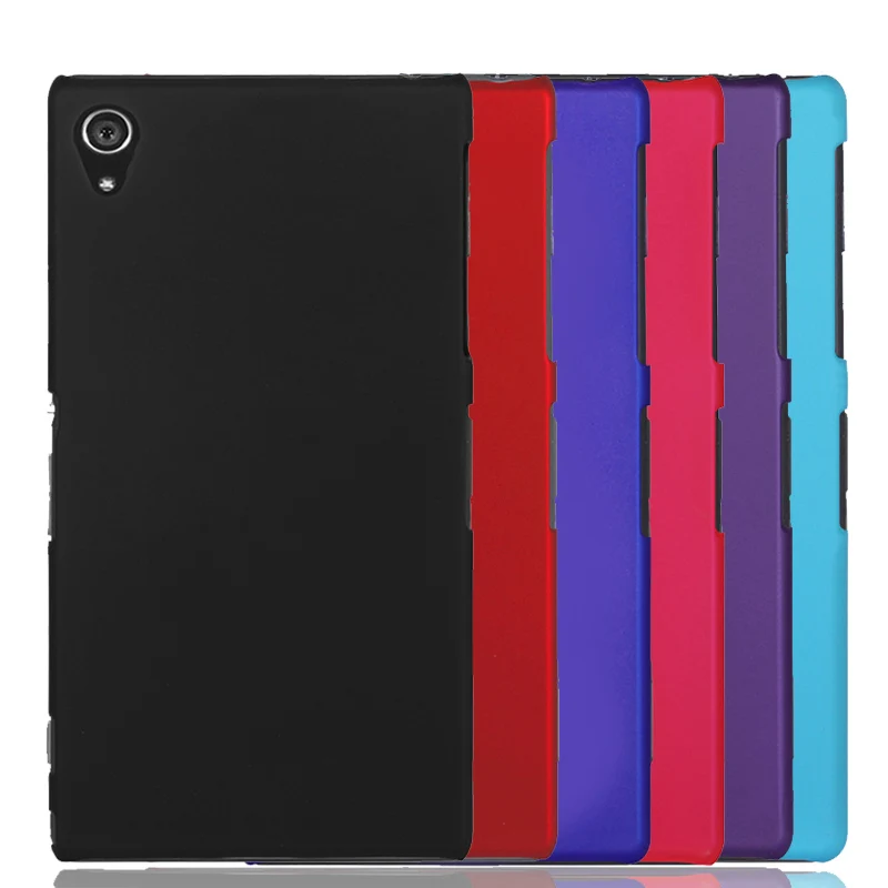 

New Multi Colors Luxury Rubberized Matte Plastic Hard Case Cover For Sony Xperia Z1 L39H C6902 C6903 C6906 Phone Cover Cases