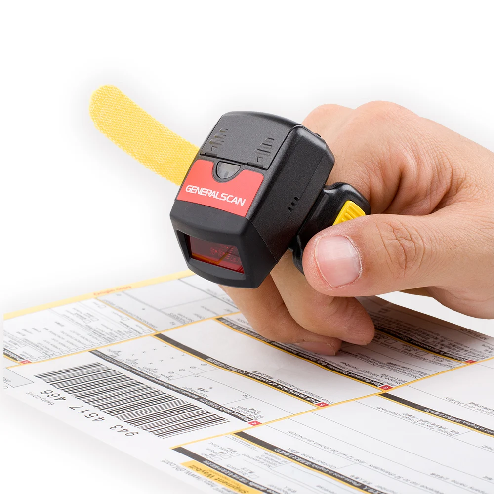 مصغرة الباركود ماسحة بلوتوث 4.0 حلقة ماسح الباركود Generalscan R1000BT-HP مع D100BT بلوتوث دونجل مصغرة الباركود ماسحة بلوتوث 4.0 حلقة ماسح الباركود Generalscan R1000BT-HP مع D100BT بلوتوث دونجل