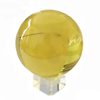 

Topaz 60mm 1pcs Crystal Glass Balls Crafts Crystal Base For Celebration Hot Sales