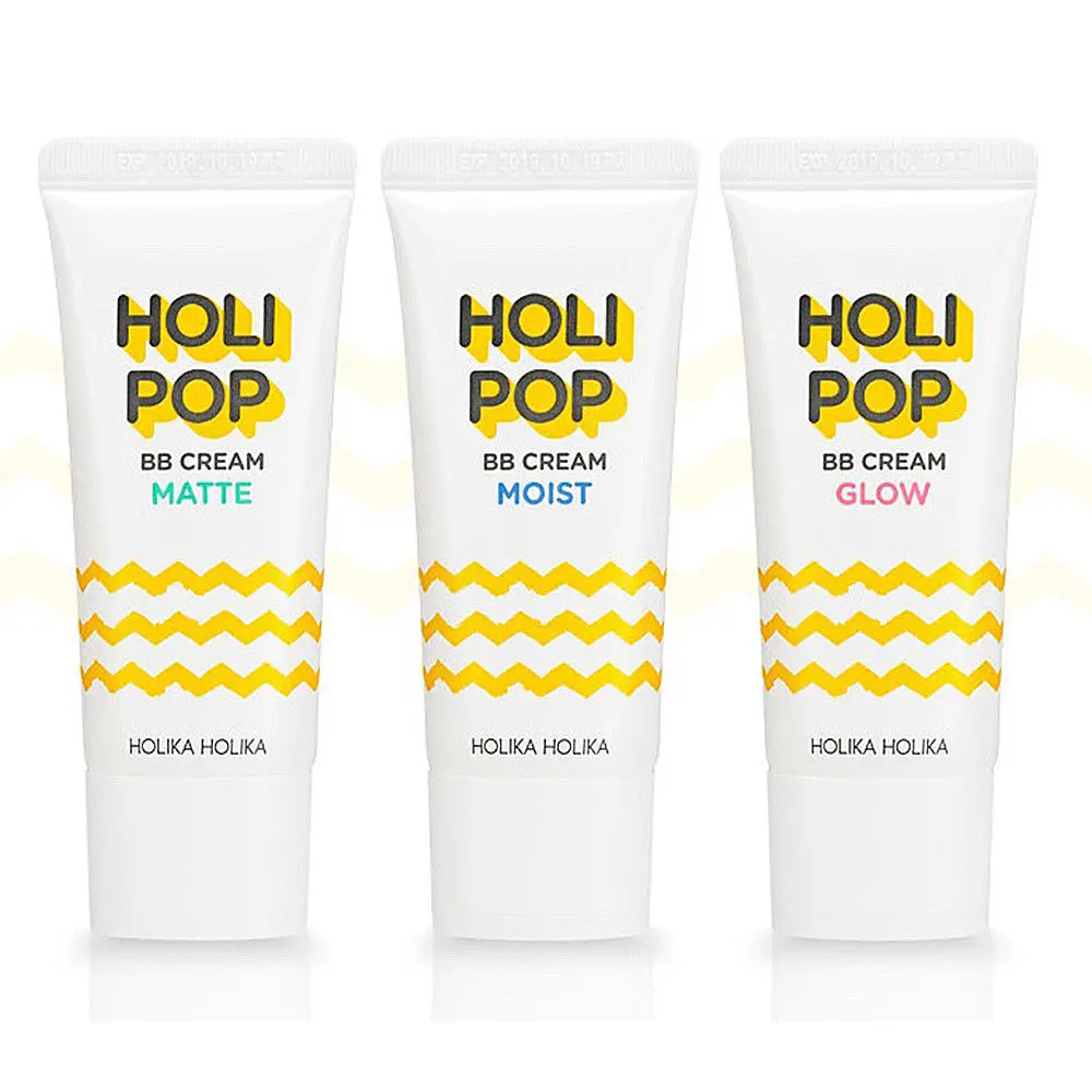 HOLIKA Holi Pop BB крем 30 мл идеальное покрытие тональный CC увлажняющий отбеливающий