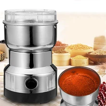 Электрический из нержавеющей стали медицинский шлифовальный станок зерношлифовальный порошок машина бытовая кофемолка