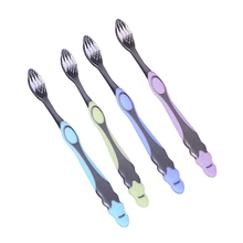 2 шт. полезные удалить дым кляксы Кофе Красители мягкие супер жесткой щетиной Зубная щётка устные Здоровый Уход Зубная щётка