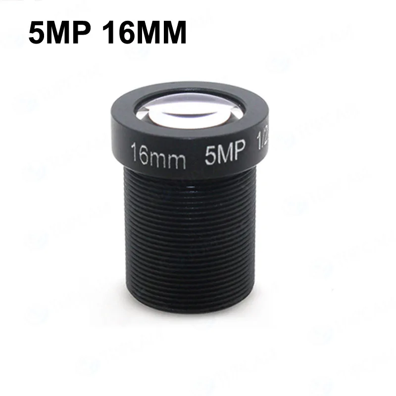 

Free Shipping 5 Megapixel HD 16mm lens cctv lens IR Board 1/2.5" M12x0.5 view 50m for Security IP Camera