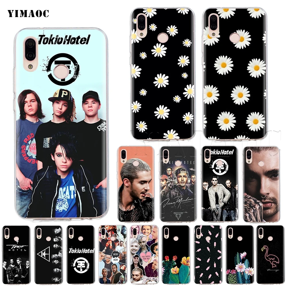 

YIMAOC Tokio Hotel Bill Kaulitz Silicone Case for Huawei Honor Y7 Y9 8C P smart prime 2018 2019