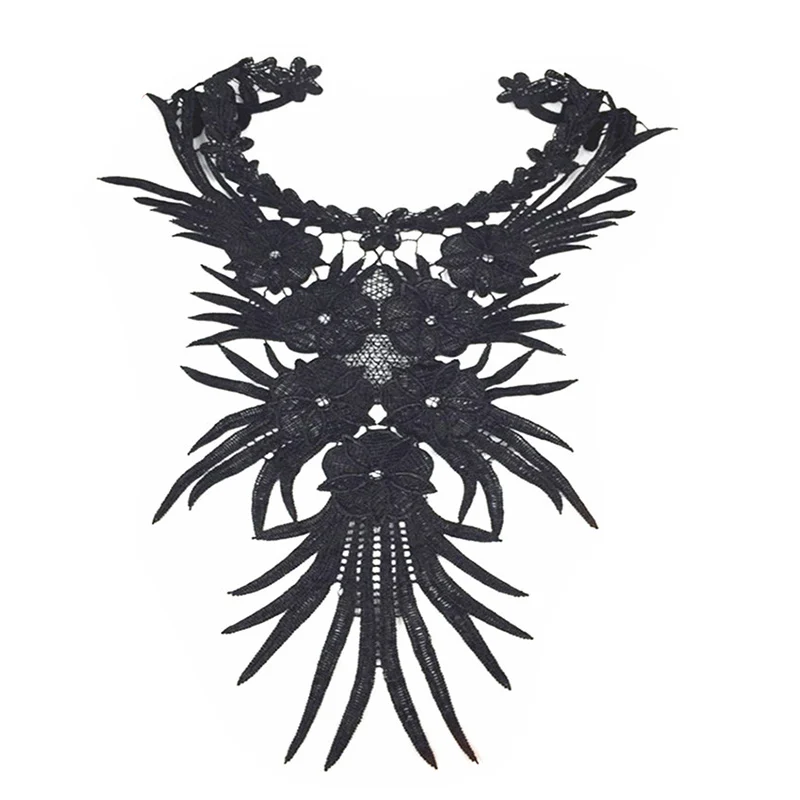 

DIY Lace Ribbon Collar Neckline Lace Trims Sewing Dress Applique Tape Wedding Party Decor Craft