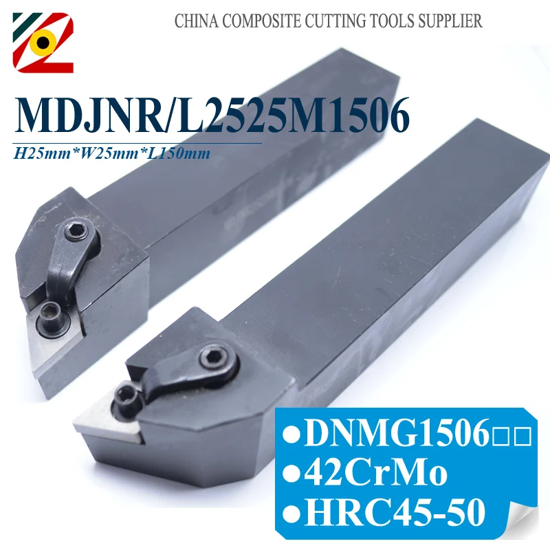 

EDGEV MDJNR2525M1506 MDJNL2525M1506 MDJNR MDJNL Tool Holder CNC Lathe Turning Toolholder For DNMG150604 DNMG150608 Insert