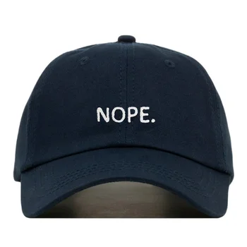 

2019 new NOPE embroidered baseball cap fashion hip hop hat summer visor outdoor sports caps adjustable dad hats