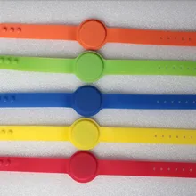 13,56 МГц FM11RF08 S50 1K NFC Браслет RFID IC запястье Регулируемый RFID браслет